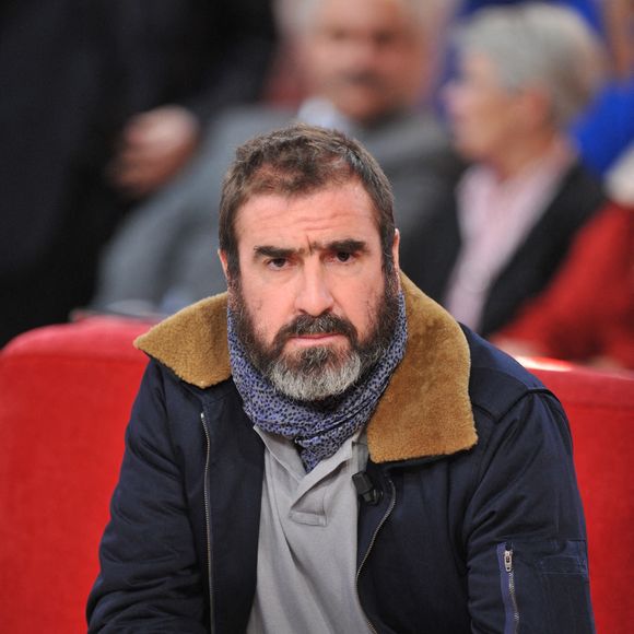 Eric Cantona lors de l'enregistrement de "Vivement Dimanche" le 11 octobre 2011 à Paris, France. Photo Max Colin/ABACAPRESS.COM