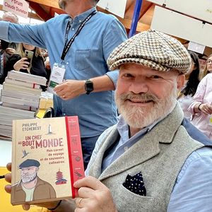 Philippe Etchebest - - Les célébrités en dédicace à la 43ème Foire du Livre de Brive, le 9 novembre 2025.
© Fabien Faure / Bestimage