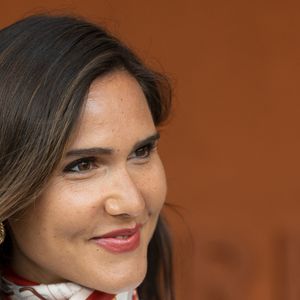 Joyce Jonathan au Village lors des Internationaux de France de Tennis de Roland Garros 2025 le 3 juin 2025 à Paris.  © Moreau / Jacovides / Bestimage