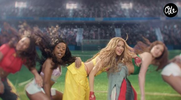 Shakira dans le clip officiel de la Coupe du monde. Elle chante "Dai Dai", l'hymne du Mondial 2026.

Backgrid UK/ Bestimage