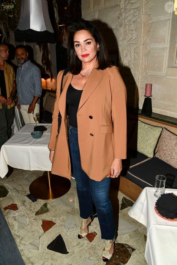 Exclusif - Lola Dewaere - Soirée du 49ème anniversaire de Sandra Sisley (né le 25 avril) et les 6 ans de "Retrouvite" avec son mari Tomer au restaurant Mamamia à Paris le 12 mai 2022 © Pierre Perusseau/Bestimage