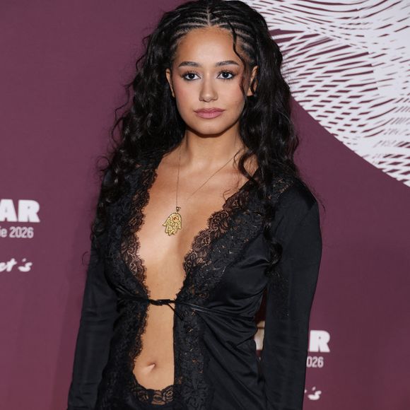 Léna Mahfouf (Léna Situations) au photocall du dîner de la 51ème cérémonie des César au Fouquet's à Paris, France, le 27 février 2026. © Denis Guignebourg/Bestimage