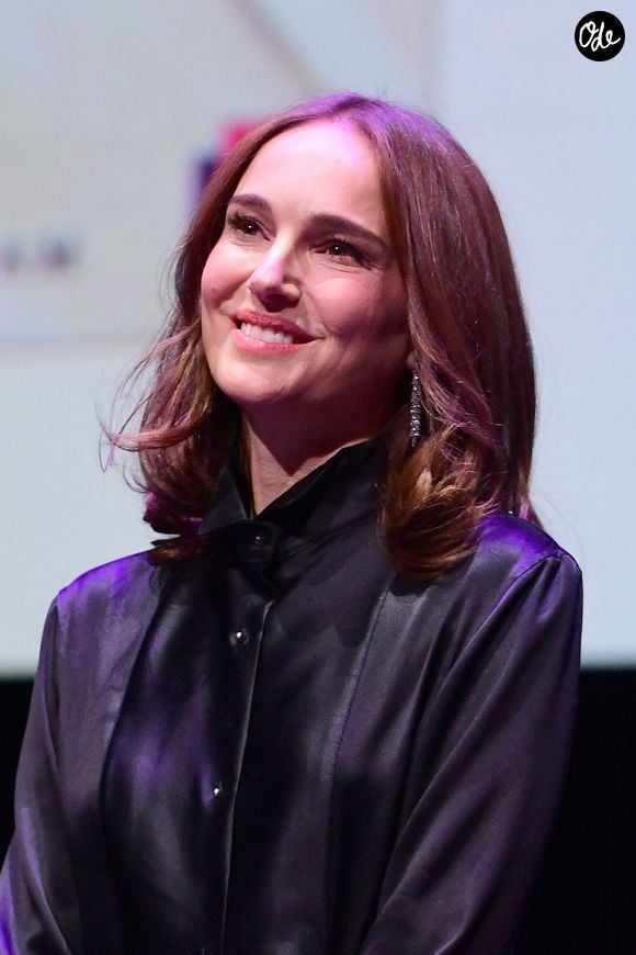 Natalie Portman présente le film "Arco" - Festival Lumière à Lyon le 13 octobre 2025. © Romain Doucelin/Bestimage