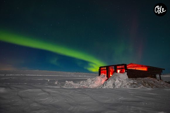 Des aurores boréales sont visibles dans le ciel nocturne de Hella en Islande le 30 décembre 2022.
© Zuma Press/Bestimage