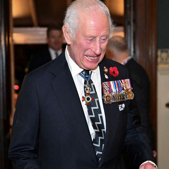 Le roi Charles III d'Angleterre - La famille royale du Royaume Uni assiste au Festival du souvenir  (Festival of Remembrance) au Royal Albert Hall, Londres le 9 novembre 2024.

© Chris Ratcliffe / Pool / Julien Burton via Bestimage