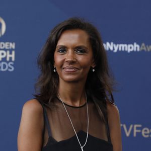 Karine le Marchand - Cérémonie de clôture du 61ème Festival de Télévision de Monte Carlo le 21 juin 2022. © Denis Guignebourg/Bestimage