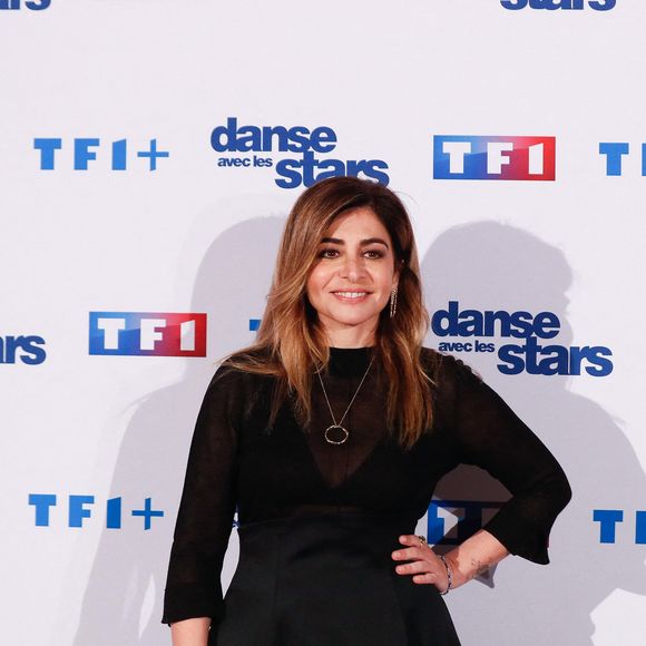 Julie Zenatti - Photocall de lancement de la saison 2025 de "Danse avec les stars" (DALS) au siège de  TF1 à Boulogne-Billancourt, France, le 16 janvier 2025. © Christophe Clovis / Bestimage