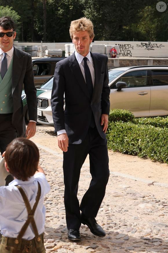 Christian de Hannover lors du mariage de Lucia Entrecanales et Laszlo Bene à Tolède, Espagne, le samedi 27 septembre 2025. Photo par GTres/ABACAPRESS.COM