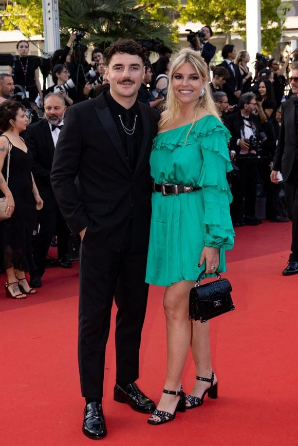 Baptiste Germain, Sophie Tapie - Montée des marches du film « Elémentaire » pour la cérémonie de clôture du 76ème Festival International du Film de Cannes, au Palais des Festivals à Cannes. Le 27 mai 2023
© Jacovides-Moreau / Bestimage