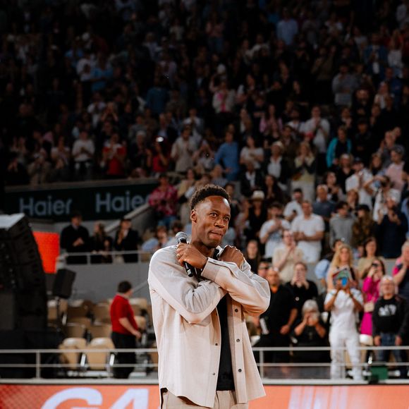 Gael Monfils lors de la soirée "Gael & Friends" de la 4ème journée de qualification de Roland-Garros 2026 à Roland Garros le 20 mai 2026 à Paris, France. © Pauline Figuet/Sport Press Photo via ZUMA Press/Bestimage