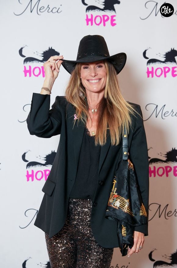 Sophie Thalmann lors du gala solidaire Hope 2026 au Pavillon Gabriel à Paris le 13 octobre 2026.
© Anne-Sophie Guebey / Bestimage