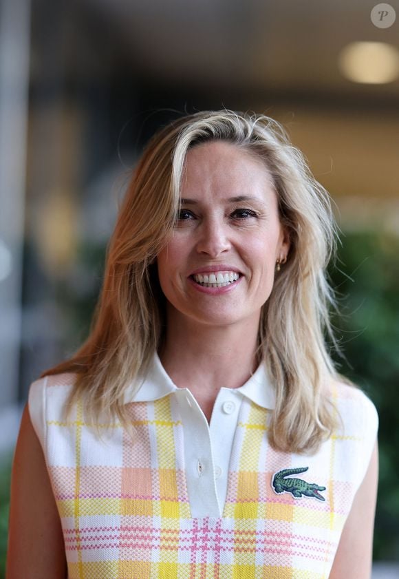 Lilou Fogli au village lors des Internationaux de France de Tennis de Roland Garros 2025. Paris, le 28 mai 2025. 
© Jacovides / Moreau / Bestimage