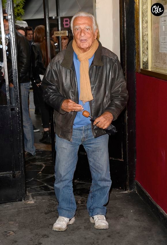 Alain Belmondo - Audition publique des meilleurs élèves de l'école de théâtre "L'entrée des Artistes" au théâtre de la Gaité-Montparnasse à Paris le 22 juin 2015. © COADIC GUIREC / BESTIMAGE