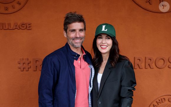 Nolwenn Leroy et son compagnon Arnaud Clément au village lors des Internationaux de France de Tennis de Roland Garros 2025, à Paris, France, le 26 mai 2025. © Jacovides-Moreau/Bestimage