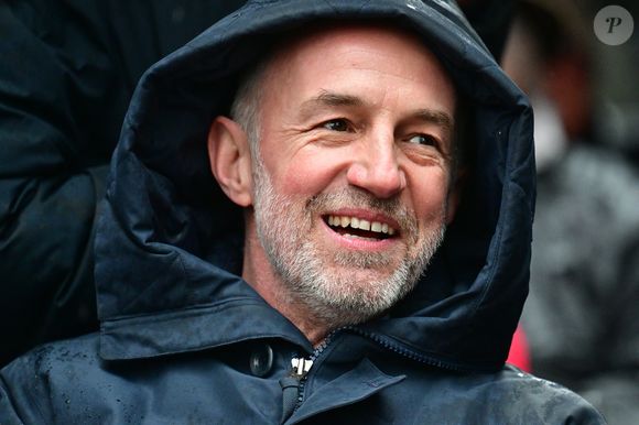 Emmanuel Grégoire lors de l'inauguration la place Shimon Peres dans le Marais à Paris, France, le 18 février 2026.  © Christian Liewig/Bestimage