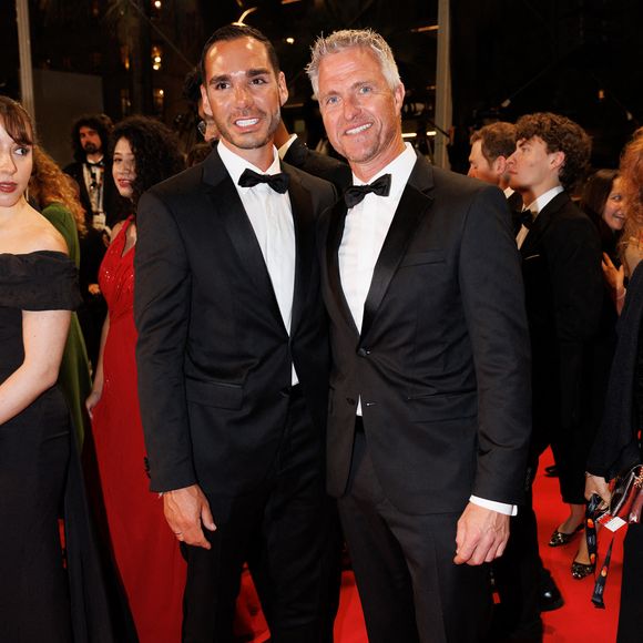 Ralf Schumacher et son compagnon Étienne Bousquet-Cassagne - Montée des marches du film "Alpha" lors du 78ème Festival International du Film de Cannes, au Palais des Festivals à Cannes. Le 19 mai 2025
© Jacovides-Moreau / Bestimage