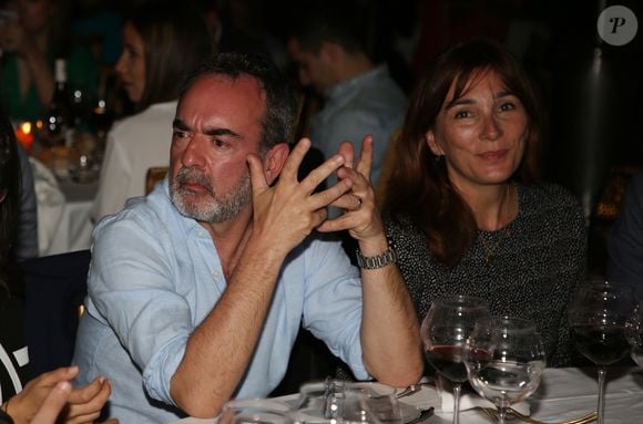 Bruno Solo et sa femme Véronique Cloche-Pin au Dîner de gala des Rencontres gastronomiques d'Agadir, le 16 mars 2019.

© Denis Guignebourg / BestImage