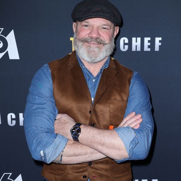 Philippe Etchebest assiste à la première de Top Chef Saison 15 le 11 mars 2024 à Paris, France. Photo de Jérôme Domine/Abaca