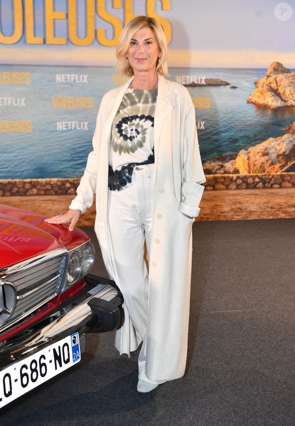 Michele laroque - Avant-première du film "Voleuses" diffusé sur Netflix. 
Paris le 24 octobre 2023.

© Veeren / Bestimage
