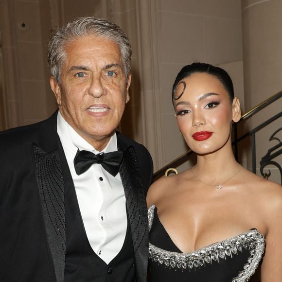 Samy Naceri et sa compagne Sofia Athéna - 47ème édition du Gala "Best Awards" à l'hôtel Four Seasons Hôtel George V à Paris le 28 janvier 2025. © Coadic Guirec/Bestimage