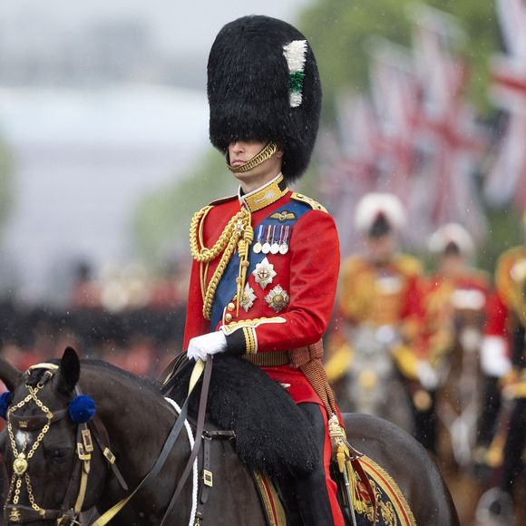 Mais si lors des festivités, certains têtes couronnées défilent à cheval, dont Charles notamment

Le prince William, prince de Galles - Les membres de la famille royale britannique lors de la parade Trooping the Color à Londres, Royaume Uni, le 15 juin 2024. © GoffPhotos/Bestimage