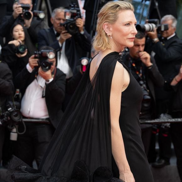 Cate Blanchett - Montée des marches de la cérémonie de clôture du 78ème Festival International du Film de Cannes, au Palais des Festivals à Cannes. Le 24 mai 2025
© Olivier Borde/ Bestimage