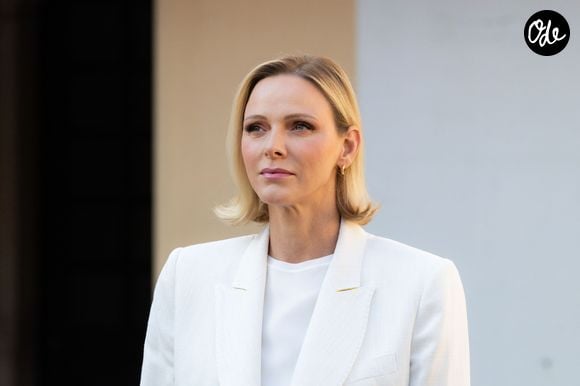Le prince Albert II de Monaco et la princesse Charlène de Monaco ont accueilli au Palais princier les ambassadeurs et représentants permanents des 46 États membres de l'organisation du Conseil de l'Europe, Monaco le 2 septembre 2026. © Olivier Huitel/Pool Monaco/Bestimage