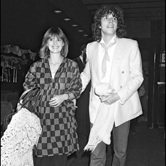Miou-Miou et Julien Clerc à Paris en 1978. © Bestimage