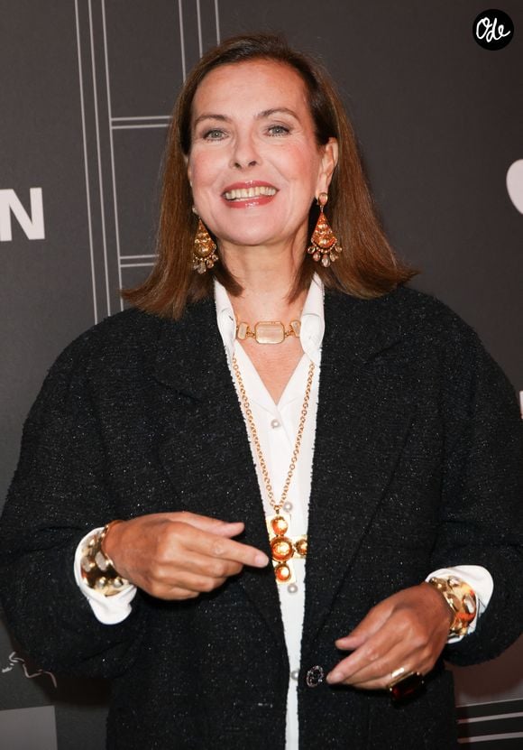 Carole Bouquet à l'avant-première de la série "La Maison" première série en langue française d'Apple TV+ à l’Elysées Biarritz à Paris le 11 septembre 2024.

© Coadic Guirec/Bestimage