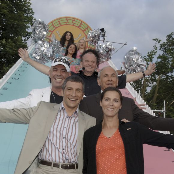À Saint-Quentin en Champagne-Ardenne, en France, lors de l'enregistrement du jeu INTERVILLES. Photo par GONGORA Marie-Anne via Bestimage