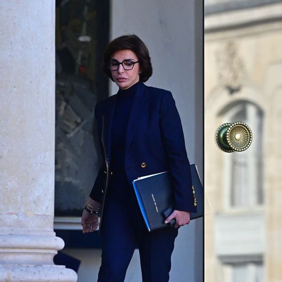Info - Rachida Dati annonce sa démission du gouvernement - Rachida Dati - Sortie du Conseil des ministres au palais de l'Elysée à Paris le 4 février 2026. © Christian Liewig/Bestimage