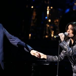 Alain Chamfort et Jenifer Bartoli - Alain Chamfort a donné un concert exceptionnel au grand Rex sur le theme "Elles et Lui" a paris le 30 janvier 2013. Tout au long de la soirée il a enchaine des duos avec plusieurs jeunes chanteuses.
DOMINIQUE JACOVIDES / BESTIMAGE