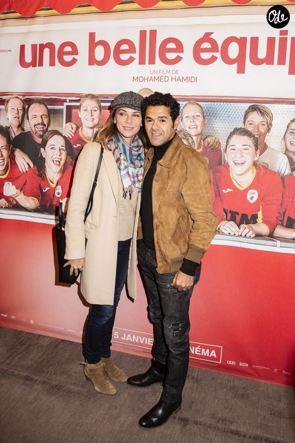 Mélissa Theuriau et son mari Jamel Debbouze - Avant-première du film "Une belle équipe" à Paris le 3 décembre 2019. © Jack Tribeca/Bestimage