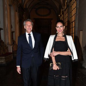 Emmanuel-Philibert de Savoie et Adriana Abascal au dîner de gala. Rome, Palazzo Ruspoli Dîner de gala pour le concert d'Omar Harfouch au Parlement italien. Italie, Rome le 29 avril 2025. Photo par IPA/ABACAPRESS.COM