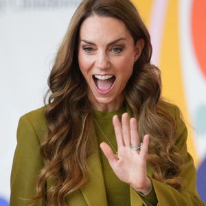 Kate Middleton Middleton, princesse de Galles, lors d'une visite à Home-Start à Oxford, le 9 octobre 2025. Home-Start UK se prépare à déployer une formation auprès de son réseau de 9 000 bénévoles sur la base de la série explicative du Centre for Early Childhood de la Royal Foundation. Photo par PA Photo/ Bestimage