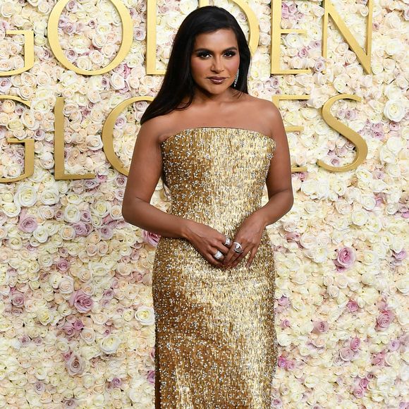 5 janvier 2025, Beverly Hills, Californie, États-Unis : Mindy Kaling assiste à la 82e cérémonie annuelle des Golden Globes Awards au Beverly Hilton le 5 janvier 2025 à Beverly Hills, Californie.Zuma Press / Bestimage