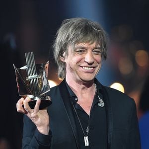 Jean-Louis Aubert lors de la cérémonie des 30e Victoires de la Musique qui s'est tenue au Zénith de Paris, France, le 13 février 2015. Photo by NIcolas Briquet/ABACAPRESS.COM