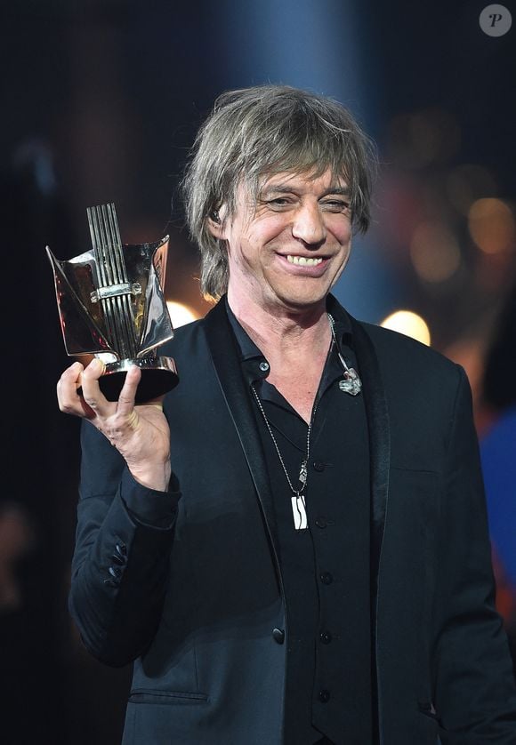 Jean-Louis Aubert lors de la cérémonie des 30e Victoires de la Musique qui s'est tenue au Zénith de Paris, France, le 13 février 2015. Photo by NIcolas Briquet/ABACAPRESS.COM