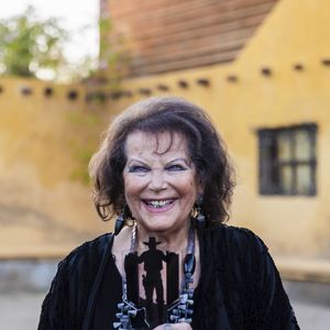 Claudia Cardinale a reçu le prix "Tabernas" à Almeria. Le 11 octobre 2018. GTRES / BESTIMAGE