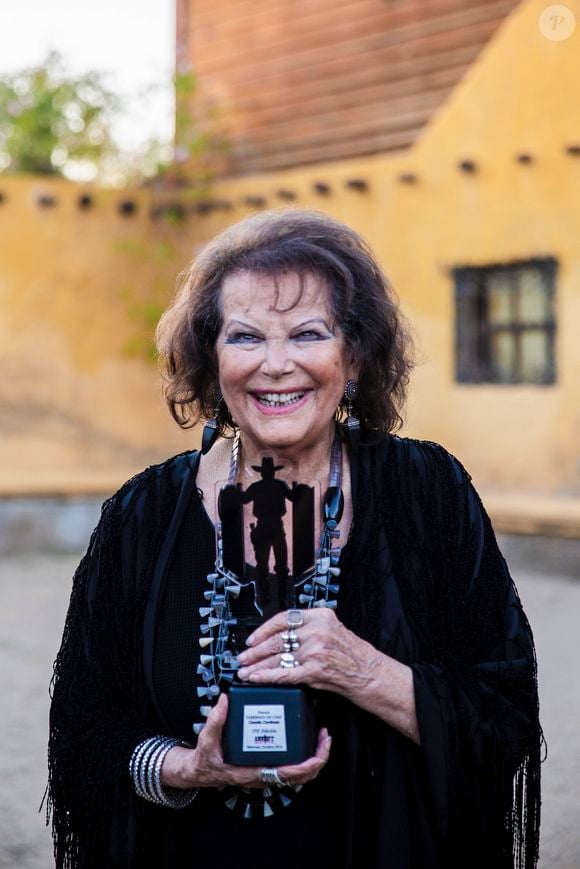 Claudia Cardinale a reçu le prix "Tabernas" à Almeria. Le 11 octobre 2018. GTRES / BESTIMAGE
