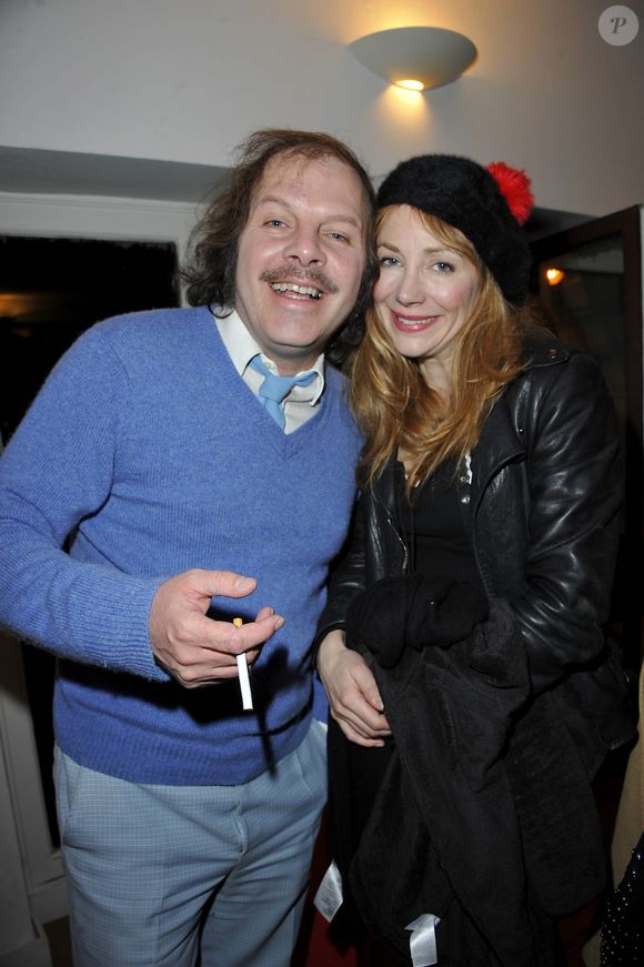 Julie Depardieu et son compagnon Philippe Katerine  au Théâtre du Chatelet  AGENCE / BESTIMAGE