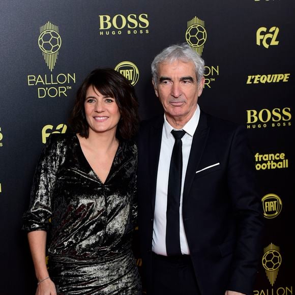 Estelle Denis et son compagnon Raymond Domenech - Cérémonie du Ballon d'Or 2019 à Paris le 2 décembre 2019. © JB Autissier/Panoramic/Bestimage