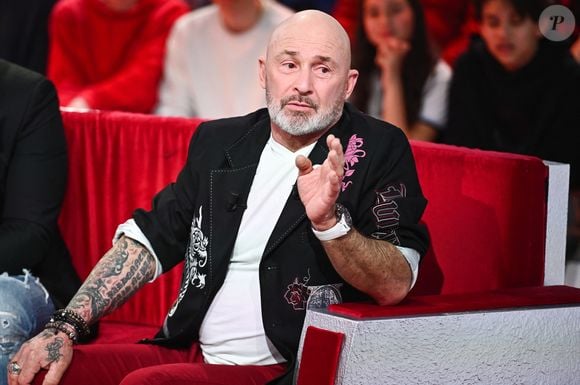 Vincent Lagaf - Enregistrement de l'émission Vivement dimanche consacrée à l'équipe du Splendid au studio Rive Gauche, présentée par M.Drucker, et diffusée le 2 mars sur France 3. Paris, le 21 février 2025. © Guillaume Gaffiot / Bestimage