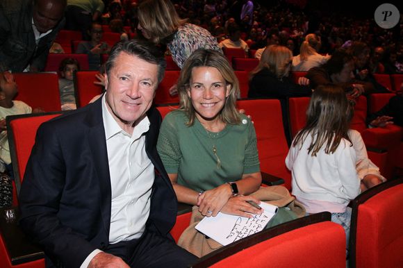 Ce n'est pas le seul couple qui a fait le déplacement puisque Christian Estrosi et sa femme Laura Tenoudji ont délaissé Nice pour assister à cette représentation.

Exclusif - Christian Estrosi et sa femme Laura - Personnalités au spectacle de Chantal Goya "50 ans d'amour" au palais des Congrès à Paris le 25 mai 2025.

© Philippe Baldini / Bestimage