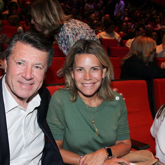 Ce n'est pas le seul couple qui a fait le déplacement puisque Christian Estrosi et sa femme Laura Tenoudji ont délaissé Nice pour assister à cette représentation.

Exclusif - Christian Estrosi et sa femme Laura - Personnalités au spectacle de Chantal Goya "50 ans d'amour" au palais des Congrès à Paris le 25 mai 2025.

© Philippe Baldini / Bestimage