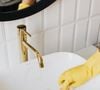 On peut utiliser ce tandem pour nettoyer les surfaces de la cuisine mais aussi pour désincruster le calcaire dans la salle de bain.