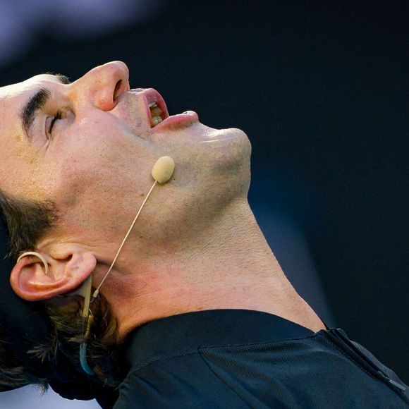 Roger Federer pendant le jour 1 de l'Australian Open 2026 au Parc de Melbourne le 18 janvier 2026. © PsnewZ/Bestimage