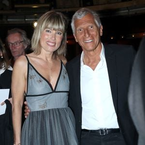 Mélanie Page et son mari Nagui - Intérieur - 36ème cérémonie des Molières aux Folies Bergère à Paris le 28 avril 2025. © Bertrand Rindoff / Bestimage