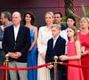 Aux côtés du prince Albert II et de la princesse Charlène, les deux enfants ont affiché une grande aisance tout au long de la soirée.

Le prince Albert II de Monaco, La princesse Charlène de Monaco, Le prince Jacques de Monaco, marquis des Baux, La princesse Gabriella de Monaco, comtesse de Carladès lors de l’inauguration  d’un quartier dédié à la principauté à Europa-Park à Rust en Allemagne le 29 juin 2026. © Romain Doucelin / Bestimage