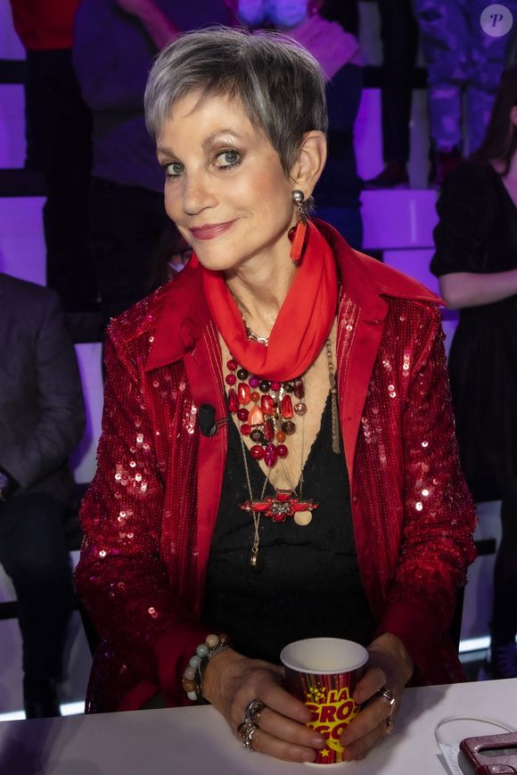 Exclusif - Isabelle Morini-Bosc pendant l'émission TPMPXXL (Touche Pas à Mon Poste XXL) présentée en direct par V.Benaim le 06/01/22 en direct sur C8 - Paris le 06/01/22 © Jack Tribeca / Bestimage
